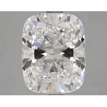 Lab Created 4.15 Carat D-VVS1 Cushion Cut Diamond Lab Created 4.15 Carat D-VVS1 Cushion Cut Diamond
