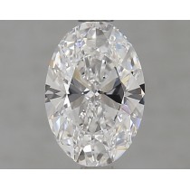 Lab Created 1.16 Carat D-VVS1 Oval Diamond