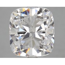 Lab Created 4.02 Carat D-VVS1 Cushion Cut Diamond Lab Created 4.02 Carat D-VVS1 Cushion Cut Diamond
