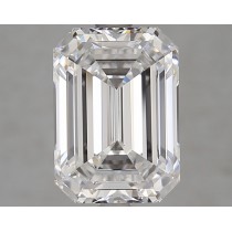Lab Created 3.83 Carat D-VVS1 Emerald Cut Diamond