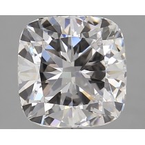 Lab Created 3.01 Carat D-VVS2 Cushion Cut Diamond
