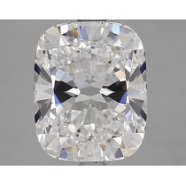 Lab Created 3.82 Carat D-VVS2 Cushion Cut Diamond Lab Created 3.82 Carat D-VVS2 Cushion Cut Diamond