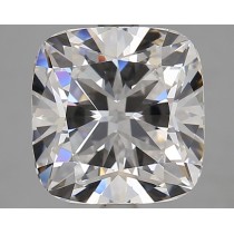 Lab Created 4.01 Carat E-VVS2 Cushion Cut Diamond Lab Created 4.01 Carat E-VVS2 Cushion Cut Diamond