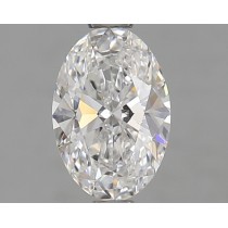 Lab Created 1.12 Carat D-VVS2 Oval Diamond