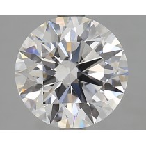 Lab Created 2.55 Carat D-VVS1 Round Diamond Lab Created 2.55 Carat D-VVS1 Round Diamond