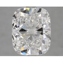 Lab Created 4.03 Carat D-VVS1 Cushion Cut Diamond