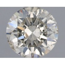 0.95 Carat K-I1 Round Natural Diamond 0.95 Carat K-I1 Round Natural Diamond