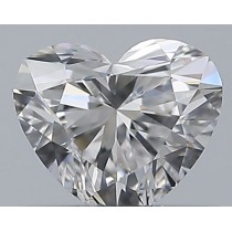0.33 Carat D-VS1 Heart Shaped Natural Diamond 0.33 Carat D-VS1 Heart Shaped Natural Diamond