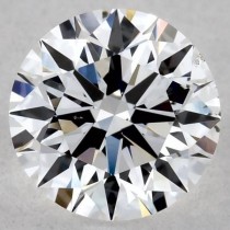 0.63 Carat D-SI1 Round Natural Diamond