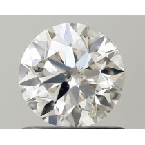 0.73 Carat I-SI2 Round Natural Diamond Certified By GIA