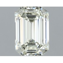 1.04 Carat K-VVS2 Emerald Cut Natural Diamond