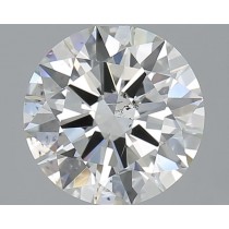 2.51 Carat K-SI2 Round Natural Diamond Certified By GIA 2.51 Carat K-SI2 Round Natural Diamond Certified By GIA
