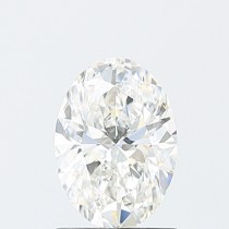 Lab Created 1.22 Carat F-VS1 Oval Diamond