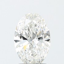 Lab Created 1.76 Carat G-VS1 Oval Diamond