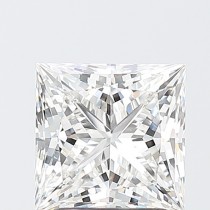 Lab Created 2.38 Carat G-VS1 Princess Cut Diamond