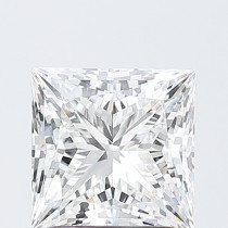 Lab Created 2.28 Carat F-VS1 Princess Cut Diamond