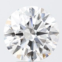 Lab Created 4.34 Carat F-VS1 Round Diamond Lab Created 4.34 Carat F-VS1 Round Diamond