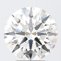 Lab Created 4.12 Carat G-VS1 Round Diamond