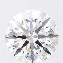 Lab Created 3.76 Carat F-VS1 Round Diamond Lab Created 3.76 Carat F-VS1 Round Diamond