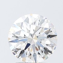 Lab Created 2.25 Carat G-VVS2 Round Diamond