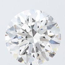 Lab Created 4.52 Carat G-VS2 Round Diamond