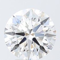 Lab Created 3.40 Carat F-VVS2 Round Diamond