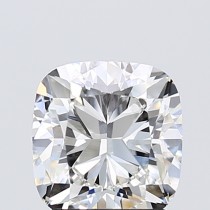 Lab Created 2.23 Carat G-VVS2 Cushion Cut Diamond