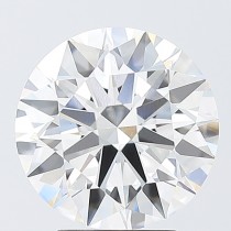Lab Created 3.69 Carat F-VS1 Round Diamond Lab Created 3.69 Carat F-VS1 Round Diamond