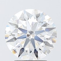 Lab Created 3.02 Carat E-VS1 Round Diamond Lab Created 3.02 Carat E-VS1 Round Diamond
