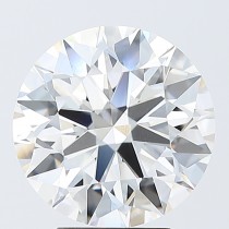 Lab Created 4.18 Carat G-VS1 Round Diamond Lab Created 4.18 Carat G-VS1 Round Diamond