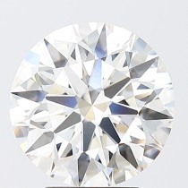 Lab Created 4.16 Carat G-VS1 Round Diamond Lab Created 4.16 Carat G-VS1 Round Diamond