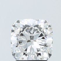 Lab Created 2.33 Carat F-VVS2 Cushion Cut Diamond Lab Created 2.33 Carat F-VVS2 Cushion Cut Diamond