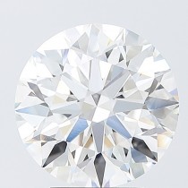 Lab Created 4.12 Carat F-VS1 Round Diamond