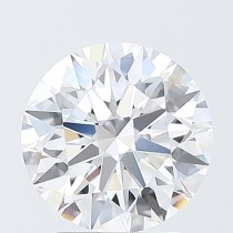 Lab Created 2.68 Carat E-VS1 Round Diamond