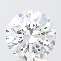 Lab Created 3.02 Carat E-VS1 Round Diamond Lab Created 3.02 Carat E-VS1 Round Diamond