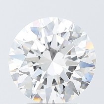 Lab Created 3.02 Carat E-VS1 Round Diamond Lab Created 3.02 Carat E-VS1 Round Diamond
