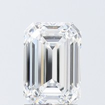 Lab Created 2.25 Carat E-VVS2 Emerald Cut Diamond Lab Created 2.25 Carat E-VVS2 Emerald Cut Diamond