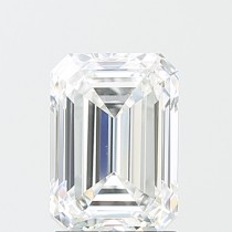 Lab Created 2.15 Carat E-VS1 Emerald Cut Diamond Certified By IGI Lab Created 2.15 Carat E-VS1 Emerald Cut Diamond Certified By IGI