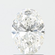 Lab Created 1.40 Carat E-VS1 Oval Diamond