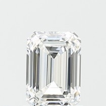Lab Created 1.26 Carat E-VS1 Emerald Cut Diamond Lab Created 1.26 Carat E-VS1 Emerald Cut Diamond