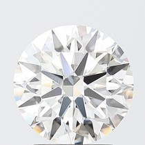 Lab Created 2.52 Carat G-VS1 Round Diamond Lab Created 2.52 Carat G-VS1 Round Diamond