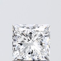 Lab Created 1.41 Carat E-VS1 Princess Cut Diamond