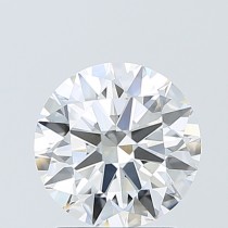 Lab Created 2.01 Carat E-VS1 Round Diamond Lab Created 2.01 Carat E-VS1 Round Diamond