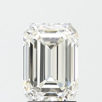 Lab Created 2.74 Carat G-VS1 Emerald Cut Diamond Lab Created 2.74 Carat G-VS1 Emerald Cut Diamond