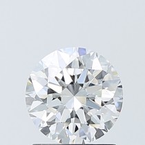 Lab Created 1.22 Carat D-VS1 Round Diamond