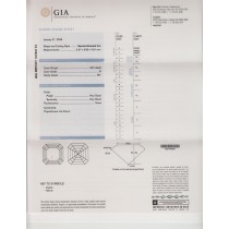 2.01 Carat E-SI1 Asscher Cut Natural Diamond 2.01 Carat E-SI1 Asscher Cut Natural Diamond