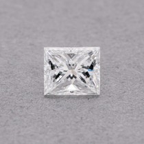 0.74 Carat F-SI1 Princess Cut Natural Diamond