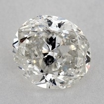 0.91 Carat G-I1 Oval Natural Diamond 0.91 Carat G-I1 Oval Natural Diamond