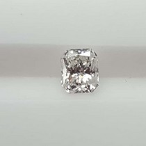 0.46 Carat E-VS1 Radiant Cut Natural Diamond