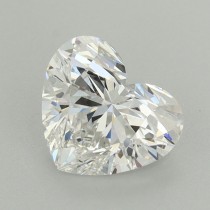 Lab Created 1.55 Carat E-VVS2 Heart Shaped Diamond Lab Created 1.55 Carat E-VVS2 Heart Shaped Diamond